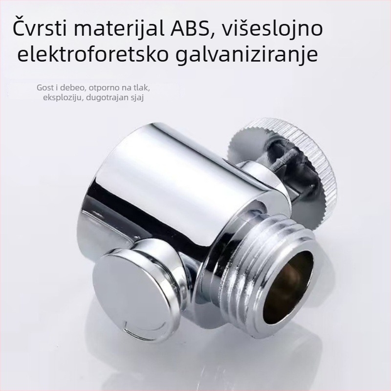 Tuš zatvarački ventil s univerzalnim 4-pinskim konektorom, ABS kućište, brenda Jinhong, mogućnost prilagodbe obrade