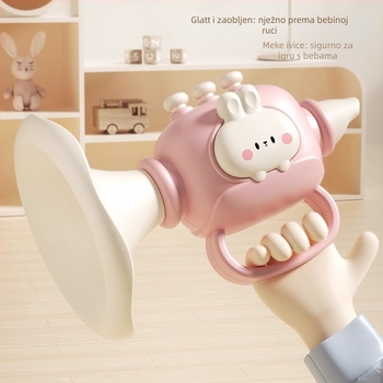 Igrački puhački muzički instrument s ugrađenim zvučnikom, harmonikom i zviždalicom za djecu 4-6 godina — Equation Toys