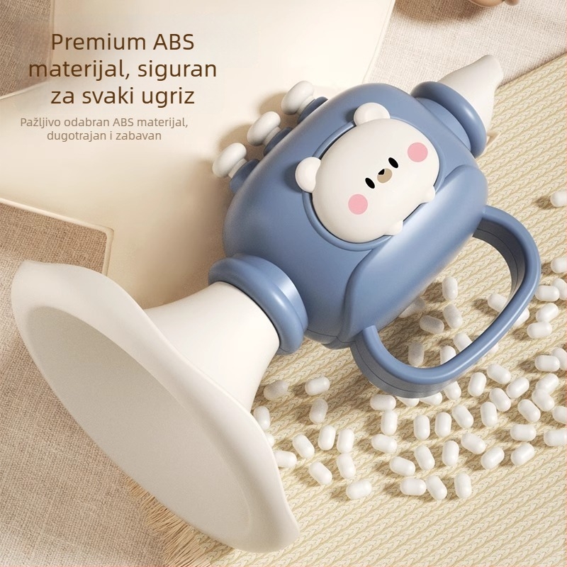 Igrački puhački muzički instrument s ugrađenim zvučnikom, harmonikom i zviždalicom za djecu 4-6 godina — Equation Toys