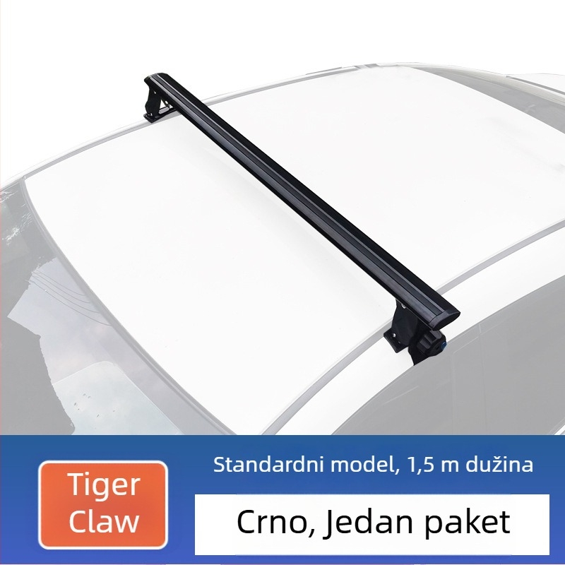 Krovni nosač prtljage, univerzalna aluminijska zlitina Tiger Claw