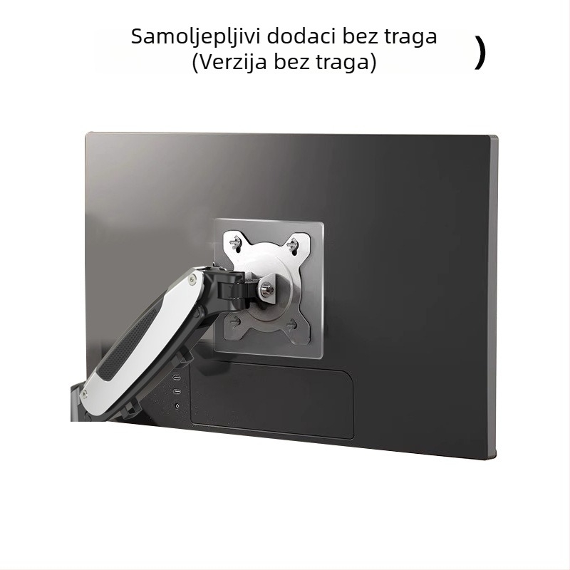 Držač monitora računala – naljepnica bez tragova i rupa – TV dodaci