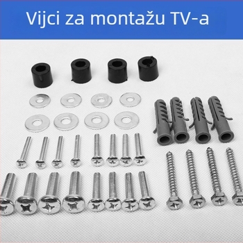 Vrećica vijaka za montažu televizora na zid – ekspanzijski vijci, model 816, TV dodaci