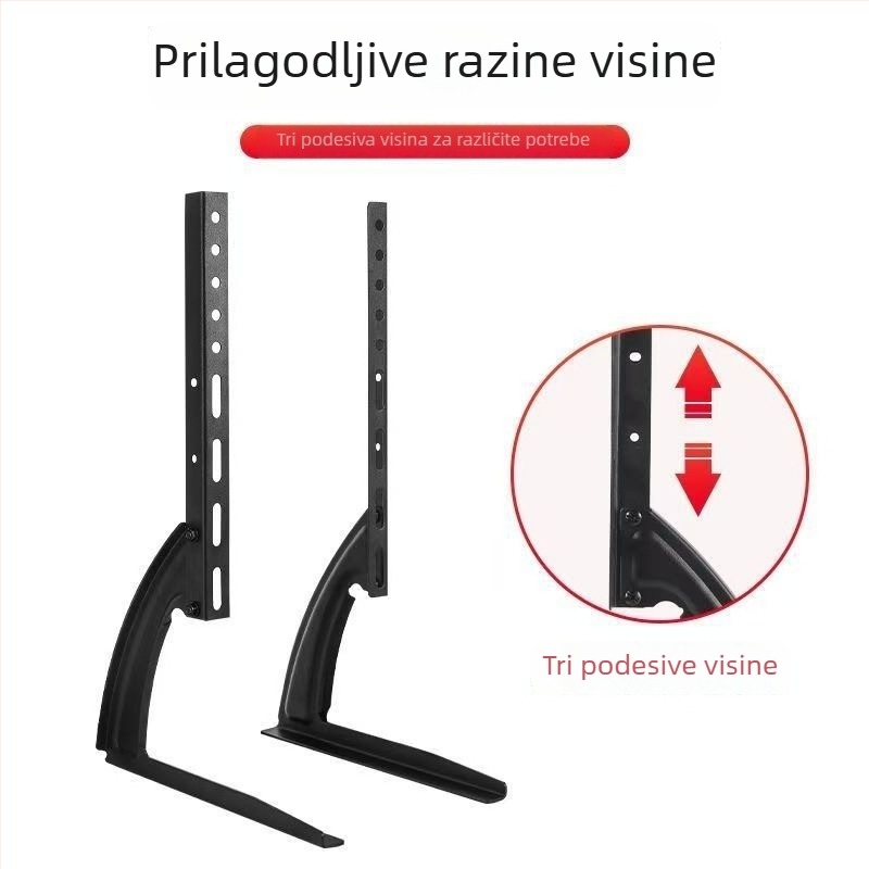 LCD TV stalak – metalni, univerzalni za ravne televizore, model Dz809