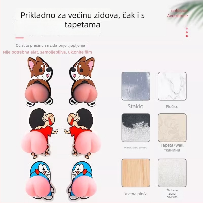 Silikonski zaštitnik rubova vrata – materijal: silikonski gel, model RPPBXT, Pengyi