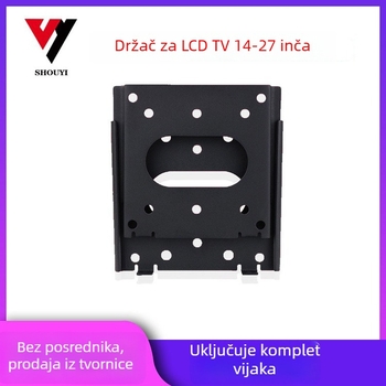 Shouyi univerzalni zidni nosač za LCD TV, model B02, izrađen od hladno valjanog čelika, nosivost preko 15 kg