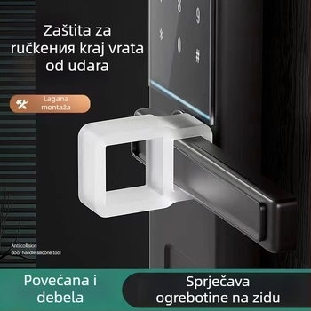 Silikon magnetni držač vrata — montaža bez bušenja, ručna kontrola, model Default item, Powerful factory