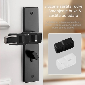 Silikon magnetni držač vrata — montaža bez bušenja, ručna kontrola, model Default item, Powerful factory