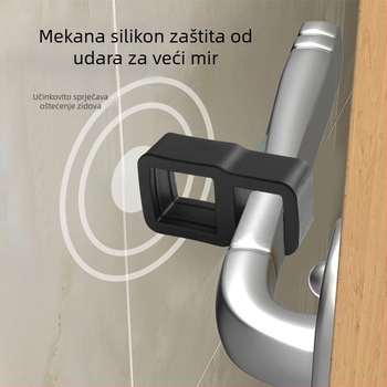 Silikon magnetni držač vrata — montaža bez bušenja, ručna kontrola, model Default item, Powerful factory