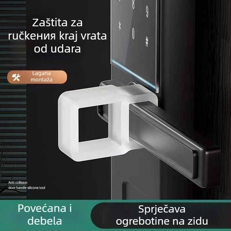 Silikon magnetni držač vrata — montaža bez bušenja, ručna kontrola, model Default item, Powerful factory