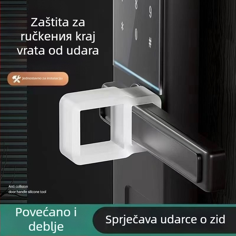 Silikon magnetni držač vrata — montaža bez bušenja, ručna kontrola, model Default item, Powerful factory