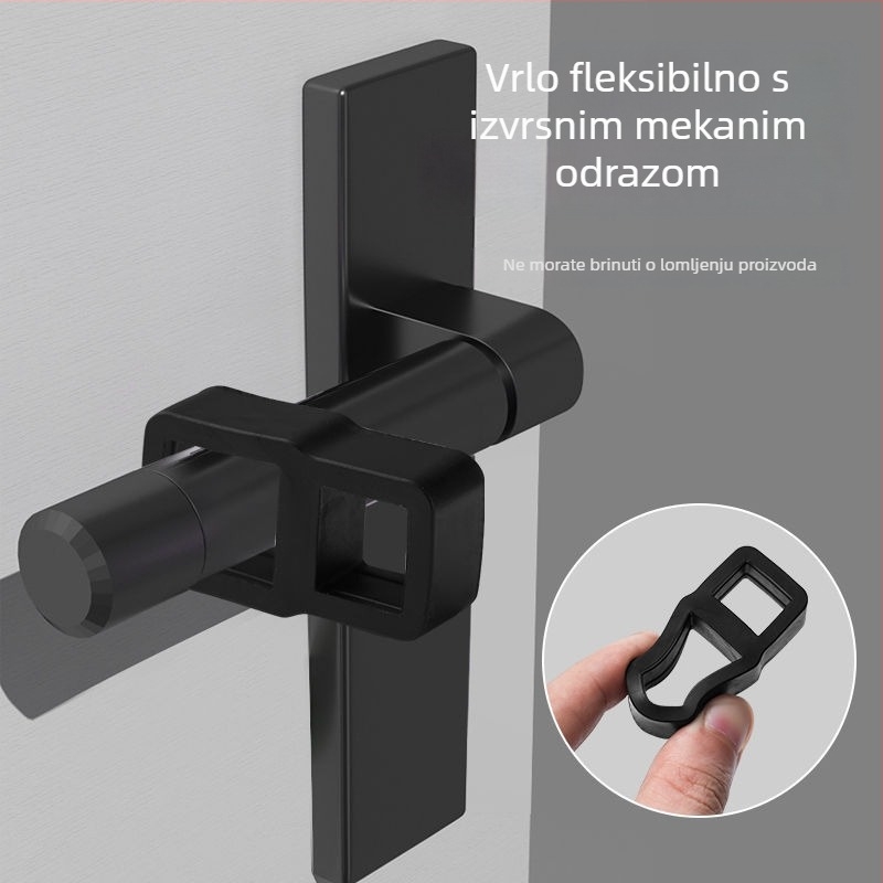 Silikon magnetni držač vrata — montaža bez bušenja, ručna kontrola, model Default item, Powerful factory