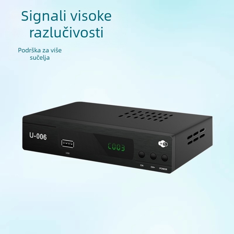 ISDB-T digitalni zemaljski TV prijemnik uz HDMI, USB, Wi-Fi, ugrađeni 1 TB HDD, dvostruko jezgreni procesor, 1080p