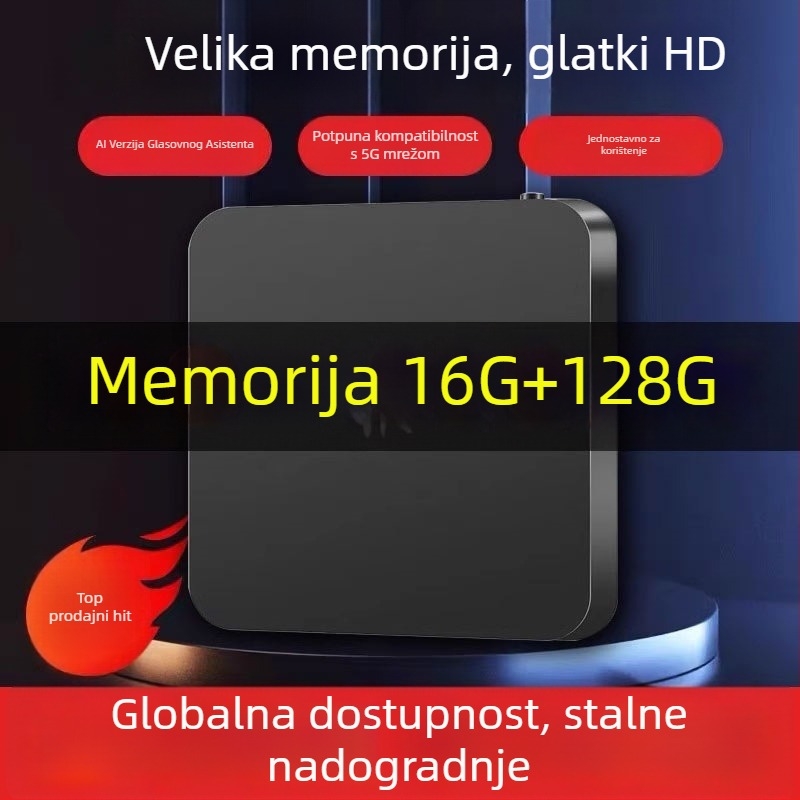 TV kutija - Wi-Fi podrška, 1080p izlaz, 128MB RAM, AV sučelje, modeli V5/V9/K2/K6/K9