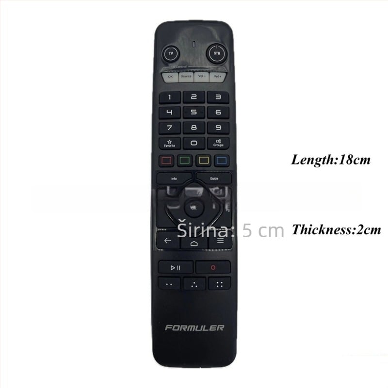 Formuler GTV IR1/GTV-BT1 daljinski upravljač za set-top box, domet 15 m