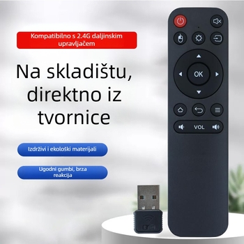 Android universalni daljinski upravljač, bežični 2.4G, USB kompatibilan, za TV / Set-top box / Tablet