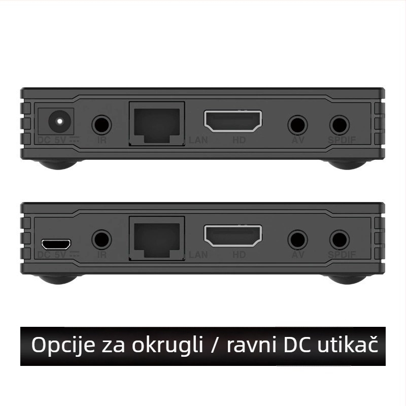 RX3-Mini RK3328 4K Android TV Box, 1GB RAM, 8-64GB pohrane, Android 7.1