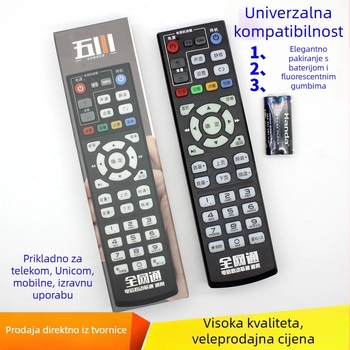 Wuchuan univerzalni daljinski upravljač za set-top box Huawei, ZTE, Skyworth