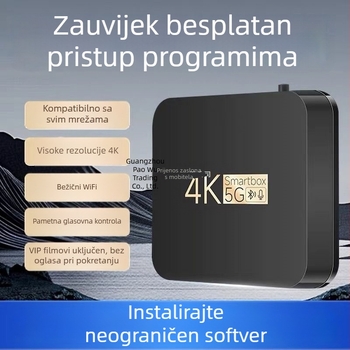 Set-top kutija za televizor, Wi‑Fi, HDMI, 1080p, 128MB RAM, flash memorija