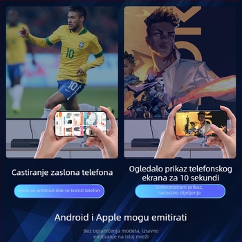4K Wi-Fi TV box s 128MB RAM, HDMI/USB/AV sučelja, izlaz 3840x2160