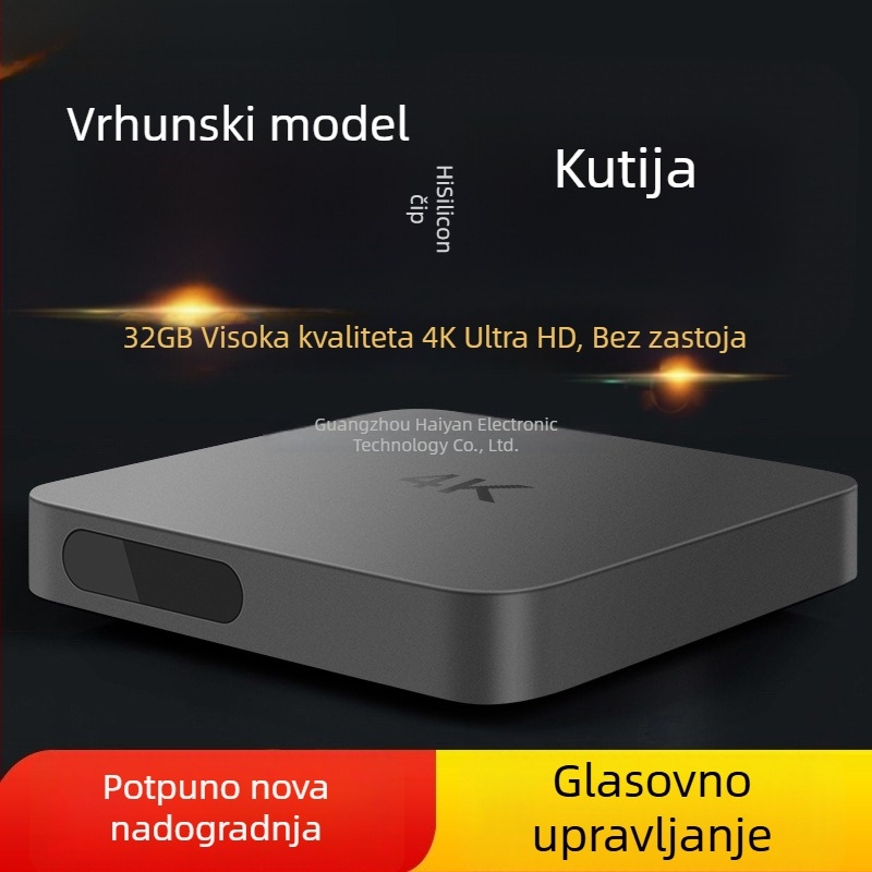 4K Wi-Fi TV box s 128MB RAM, HDMI/USB/AV sučelja, izlaz 3840x2160