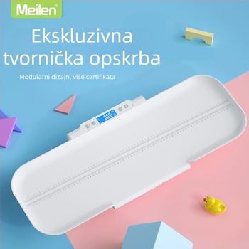 Elektronička vaga za bebe, kućna vaga za mjerenje težine i visine novorođenčadi