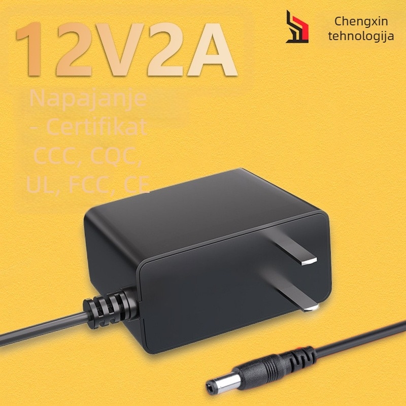 Napajajući adapter 12V 2A, 24W, 3C i CQC certificiran