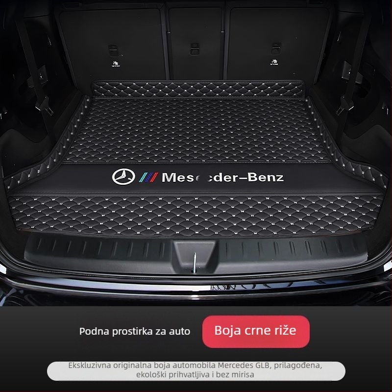 Tepih za prtljažnik s potpuno pokrivenim za Mercedes-Benz GLB (2024–2025), interijer za 5–7 sjedala