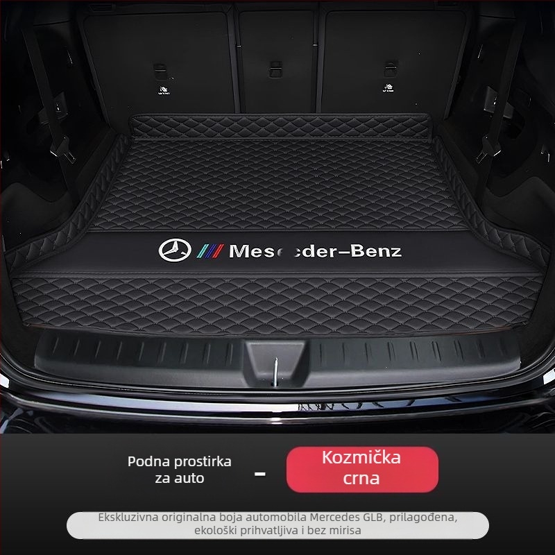 Tepih za prtljažnik s potpuno pokrivenim za Mercedes-Benz GLB (2024–2025), interijer za 5–7 sjedala