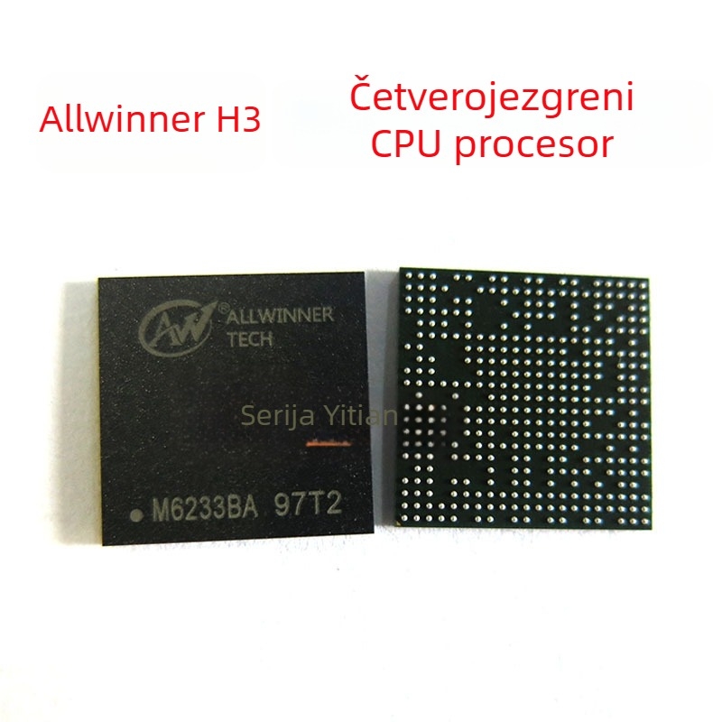 Allwinner H3 četverojezgreni set-top box CPU, BGA347 paket