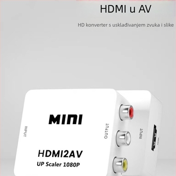 HDMI na VGA adapter – plug-and-play, 0,3 m kabel, napajanje uključeno