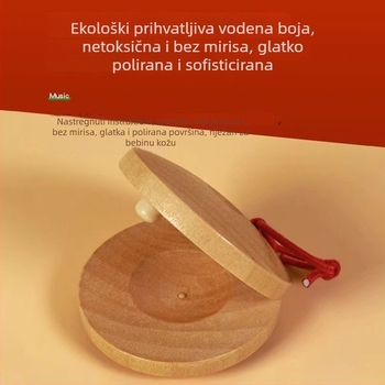 Orffov perkusijski instrument u stilu castaneta za unisex mlade (14+) – materijal: Drugo; pakiranje: Drugo; 3C kategorija: Igračke za 14+