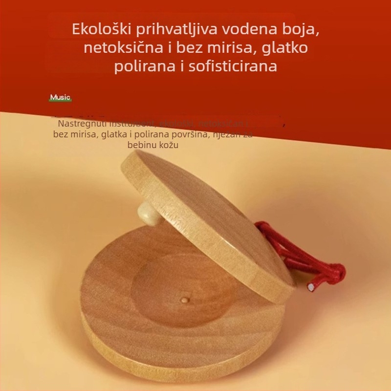 Orffov perkusijski instrument u stilu castaneta za unisex mlade (14+) – materijal: Drugo; pakiranje: Drugo; 3C kategorija: Igračke za 14+