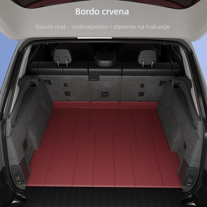 Mat za prtljažnik Toyota Highlander s 7 mjesta – potpuno obuhvatna, prilagodljiva, Materijal: TPE+XPE s protukliznim slojem, Šifra: 71003