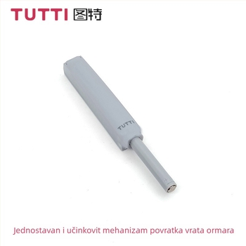 Tutti H3002 uređaj za vrata ormara s pritiskom i povratkom – plast, 30N, moderan minimalistički stil