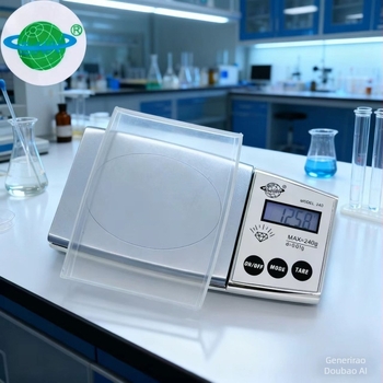 Prijenosna digitalna vaga, kapacitet 240 g, točnost 0,01 g, raspon mjerenja 100–2000 g, napajanje 2× AA baterije