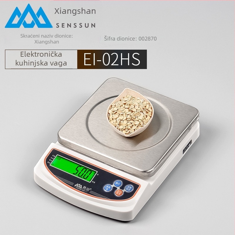Fragrant Mountain EI-02HS Digitalna kuhinjska vaga - Elektronička, Višenamjenska