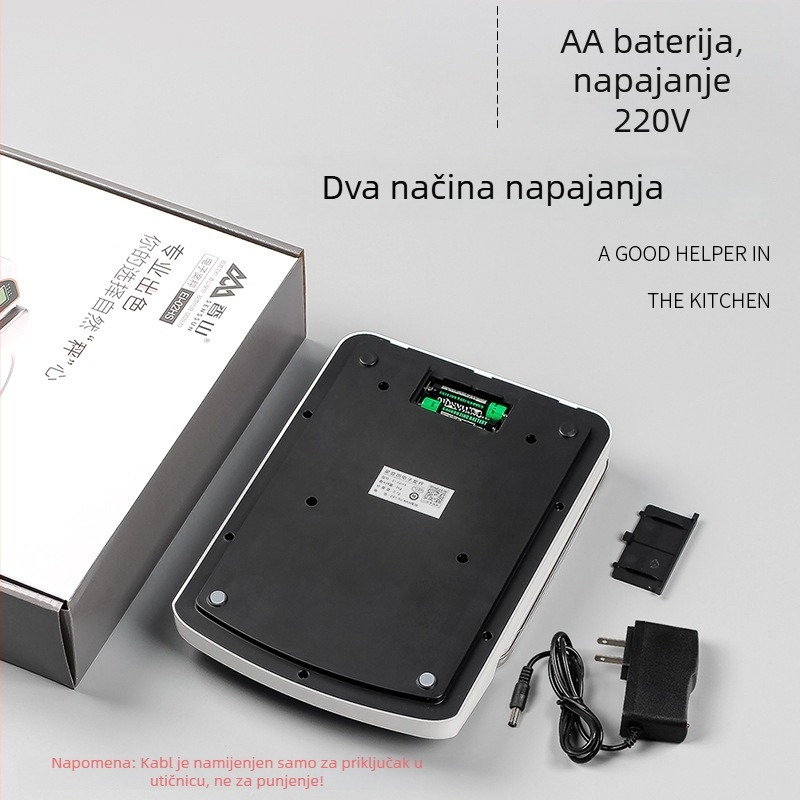 Fragrant Mountain EI-02HS Digitalna kuhinjska vaga - Elektronička, Višenamjenska