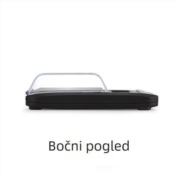 CX-288 džepna vaga za nakit od nehrđajućeg čelika, s otporom na vjetar i zaštitnim pokrovom, kapacitet 1 kg, preciznost 0.1 g / 0.01 g