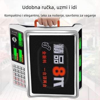 Model 823, komercijalna pločasta vaga 30 kg za povrće i voće, precizno kuhinjsko vaganje, Bluetooth glasovno elektronička vaga