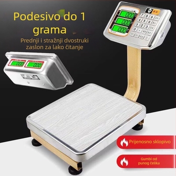 Elektronska vaga za određivanje cijena, model 0227065, Hengshun, kapacitet 60 kg