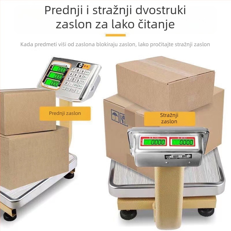 Elektronska vaga za određivanje cijena, model 0227065, Hengshun, kapacitet 60 kg