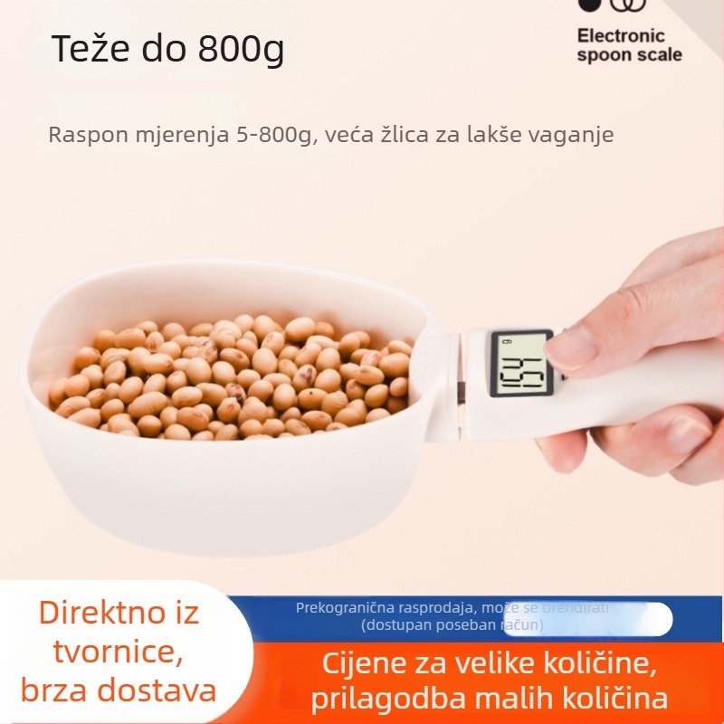 Kuhinjska vaga Long Bei LB-S05, elektronička vaga, 800 g