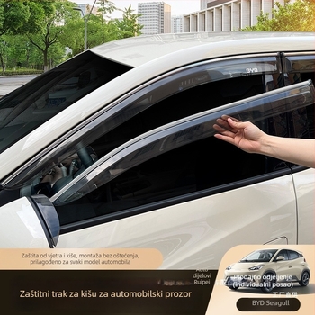 BYD Seagull zaštita prozora od kiše, traka kiše i rub retrovizora – dekorativni auto dodaci
