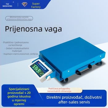Prijenosna Bluetooth elektronička vaga za ekspresno sortiranje i poštansku upotrebu, bežični PDA, industrijska vaga