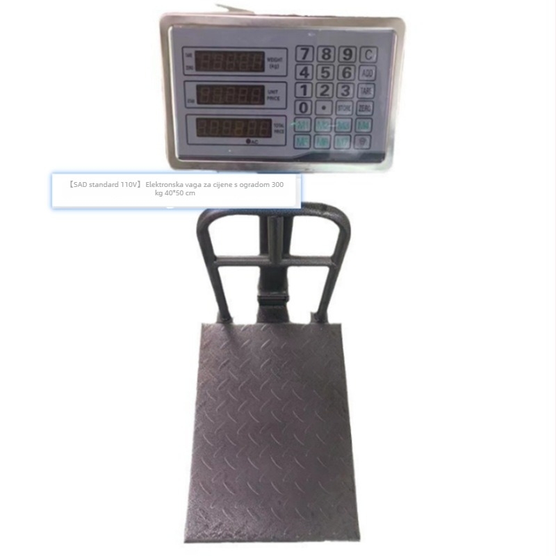 Elektronička platforma za mjerenje cijena, 150–500 kg, višenamjenska podna vaga, Qianyou