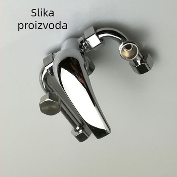 U-oblik miješalni ventil za električni bojler, cijelo bakreno tijelo, miješalica tople i hladne vode, model gyt648, radni tlak 0,9 MPa, temperatura hladne vode 4°C, temperatura tople vode 200°C, izlazni promjer Ø15 mm
