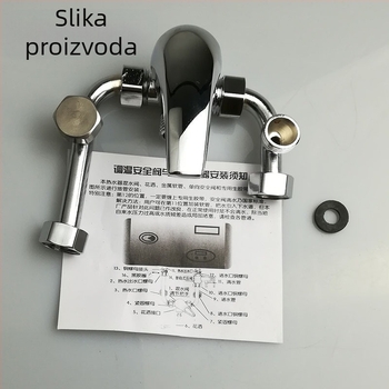 U-oblik miješalni ventil za električni bojler, cijelo bakreno tijelo, miješalica tople i hladne vode, model gyt648, radni tlak 0,9 MPa, temperatura hladne vode 4°C, temperatura tople vode 200°C, izlazni promjer Ø15 mm