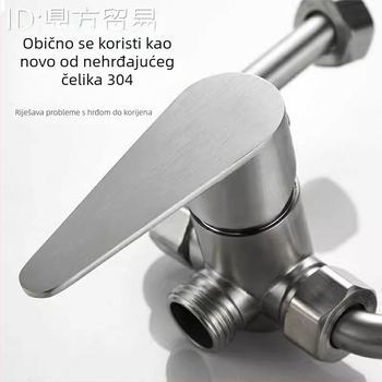 Električni miješajući ventil za vodu za grijač, 304 nehrđajući čelik, model 200012, stil Moderna jednostavnost, certificiranje Really proud, prilagodba dostupna