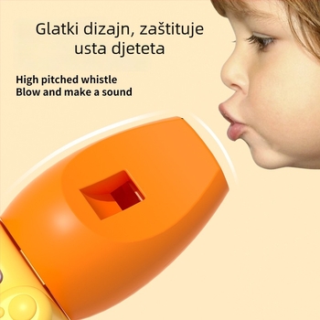 Sonni plastična zviždaljka igračka za djecu 4–6 godina, 3C certificirano