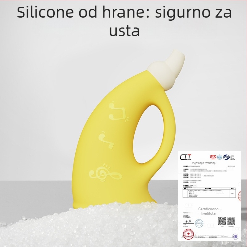 Glazbena igračka za rano obrazovanje - plastika; razvija hvatanje i osjetilnost; pakiranje: individualna kutija; prikladno za djecu od 0 do 3 godine